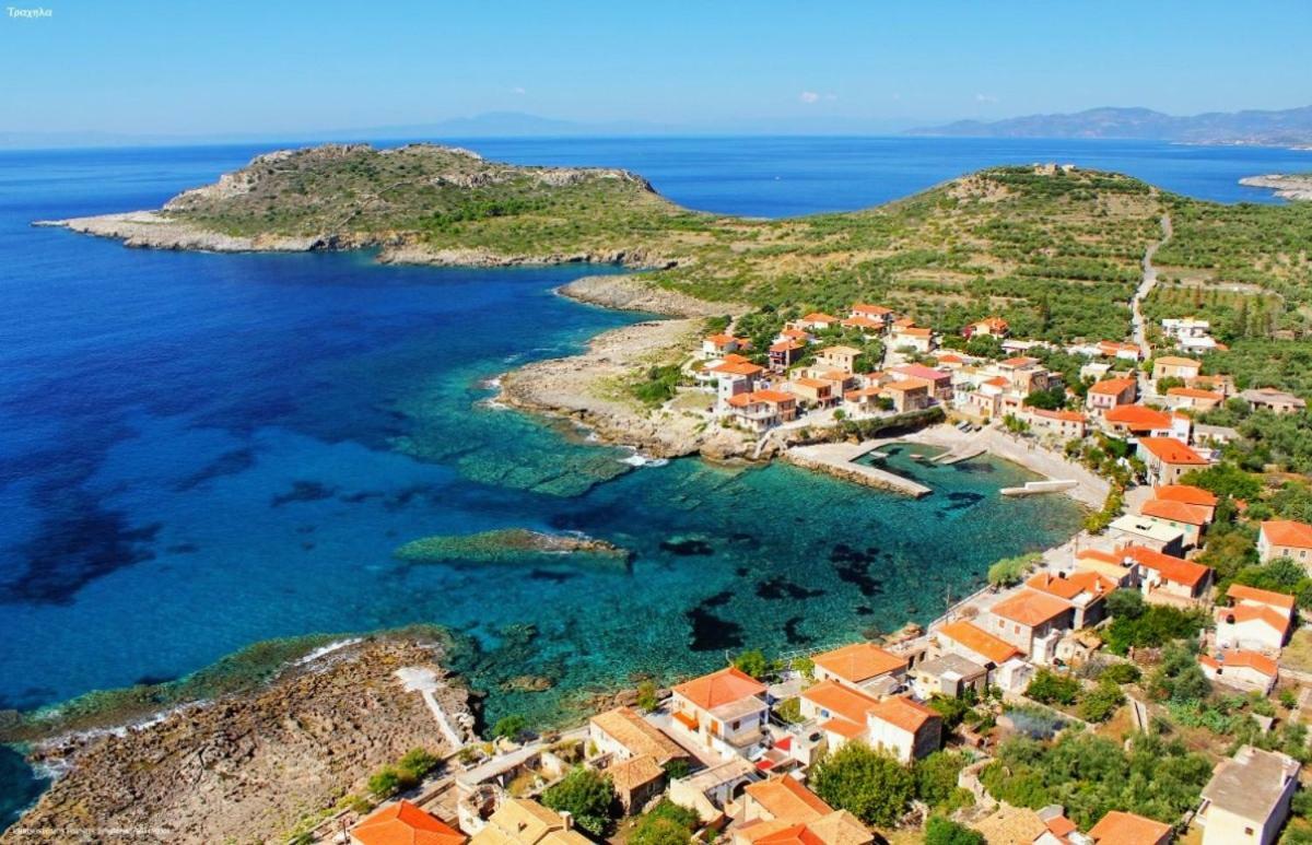 Vila Wheelhouse Trachila Mani Trakhila Exteriér fotografie